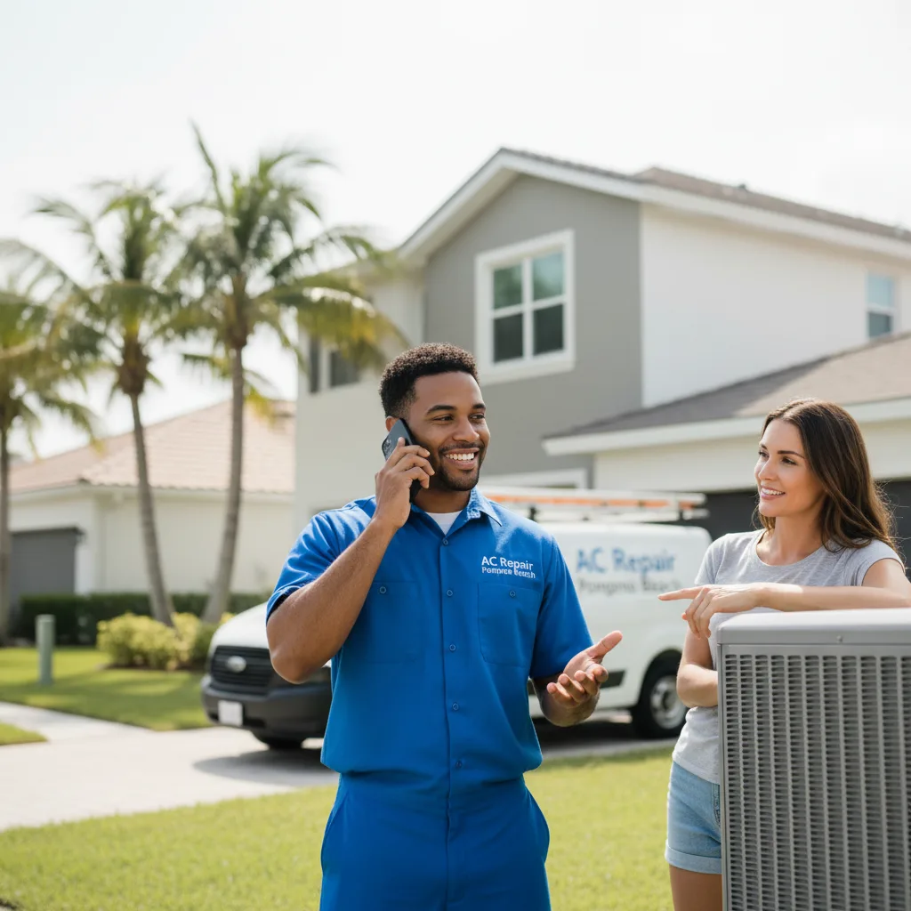 AC Repair Pompano Beach customer support in Pamplin